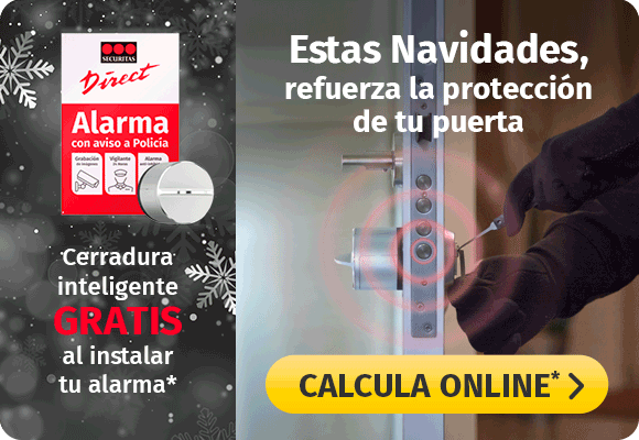 Nueva alarma anti-ocupaciÃ³n con cerradura inteligente. Tu seguridad empieza en la puerta - Calcula Online*