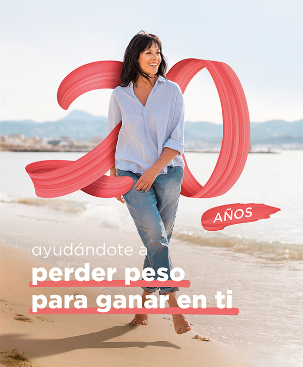20 años ayudándote a perder peso para ganar en ti